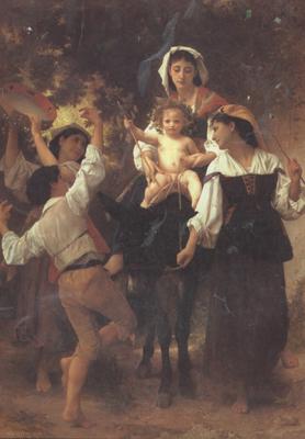 Adolphe William Bouguereau Return from the Harvest (mk26) oil painting picture